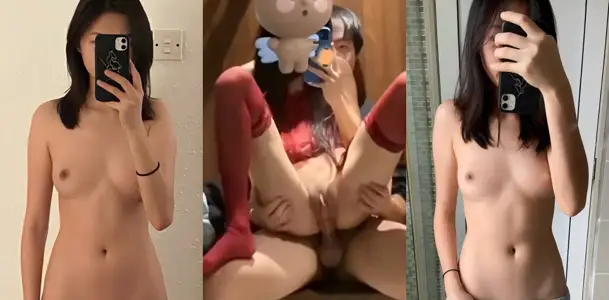 极品身材超嫩女大与体育生炮友激情交欢，身穿红丝女上位坐屌掰穴展示浓精流出